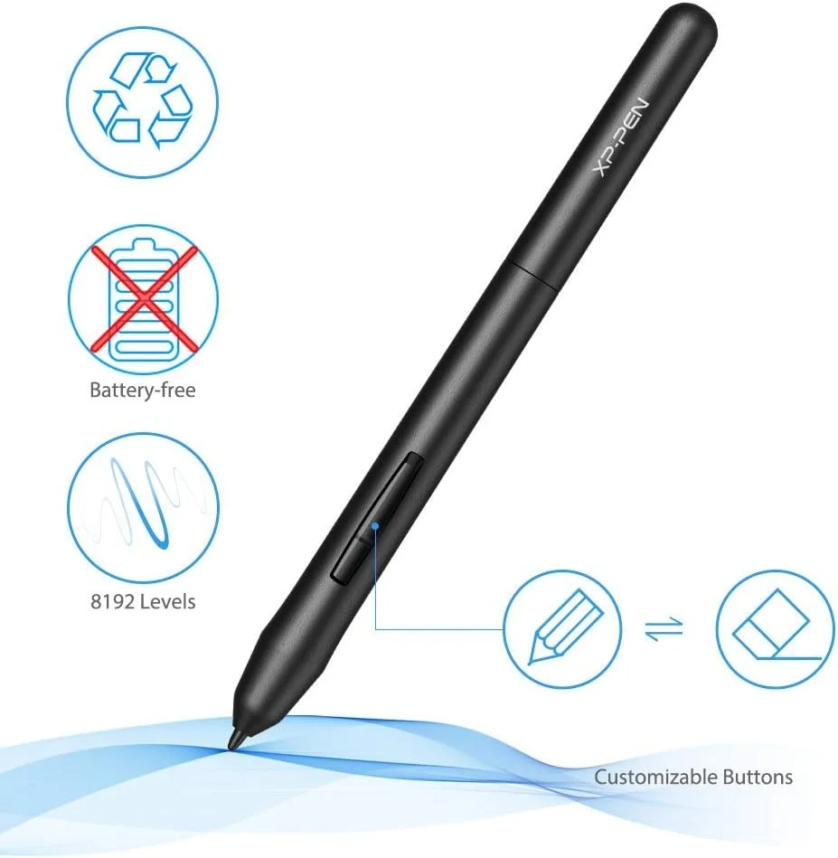 تبلت گرافیکی فوق نازک XP-Pen G430S OSU تبلت دیجیتال 4 × 3 اینچ قلم طراحی تبلت برای OSU! (8192 سطح فشار)