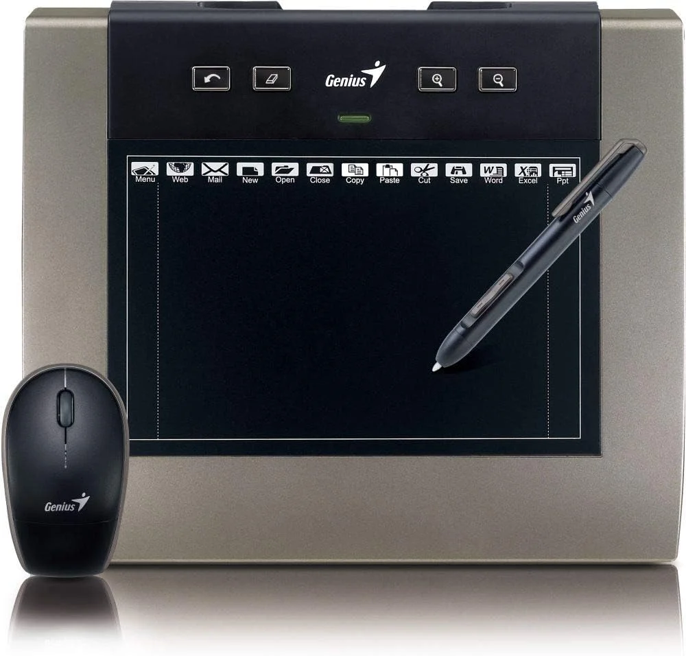 قلم ماوس Genius، خاکستری [MousePen M508WX]