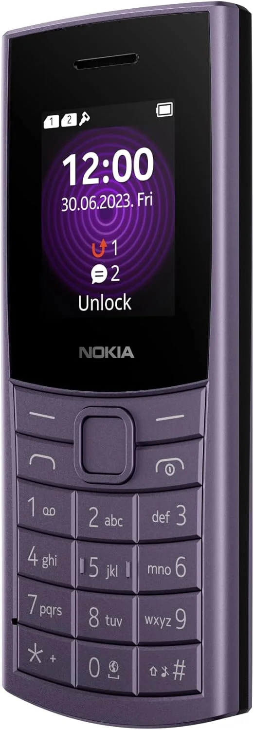 گوشی موبایل نوکیا 110 4G دو سیم کارت بنفش گوشی موبایل نوکیا 110 4G دو سیم کارت بنفش