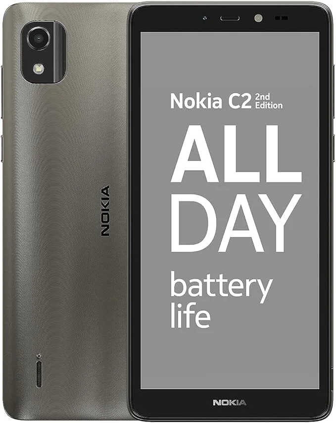 گوشی موبایل نوکیا C2 ویرایش دوم دو سیم کارت خاکستری 2 گیگابایت رم 32 گیگابایت 4G - نسخه بین المللی