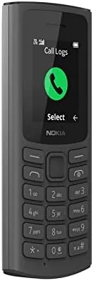گوشی موبایل نوکیا 105، صفحه نمایش 1.8 اینچی S30+، قابلیت اتصال 4G، حافظه 128 مگابایت + 48 مگابایت، باتری قابل تعویض 1020 میلی آمپر ساعتی، رادیو FM (حالت دوگانه سیمی و بی سیم) و بلندگوی 3 در 1 - مشکی