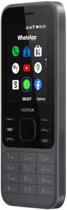 گوشی موبایل نوکیا 6300 دو سیم کارت 4G، مشکی مات روشن گوشی موبایل نوکیا 6300 دو سیم کارت 4G، مشکی مات روشن