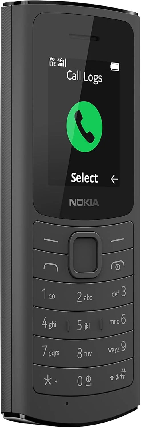 گوشی موبایل نوکیا 110 4G کلاسیک، دو سیم کارت، صفحه نمایش 1.8 اینچی، عمر باتری طولانی، بازی های چند نفره، باتری قابل جابجایی 1020 میلی آمپر ساعتی، مرورگر وب، رادیو FM، بلندگوی 3 در 1 و روکش ممتاز - مشکی گوشی موبایل نوکیا 110 4G کلاسیک، دو سیم کارت، صفحه نمایش 1.8 اینچی، عمر باتری طولانی، بازی های چند نفره، باتری قابل جابجایی 1020 میلی آمپر ساعتی، مرورگر وب، رادیو FM، بلندگوی 3 در 1 و روکش ممتاز - مشکی