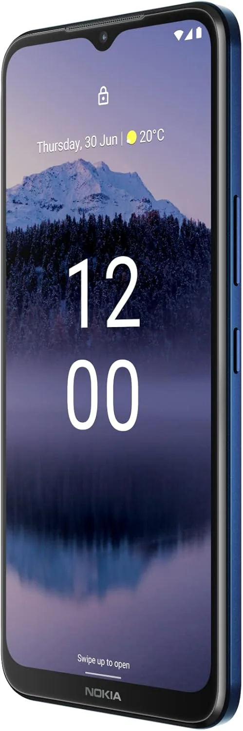 گوشی هوشمند اندروید نوکیا G11 Plus، دو سیم کارت، 4 گیگابایت رم، 64 گیگابایت حافظه، صفحه نمایش 6.5HD+، باتری 5000 میلی آمپر ساعت، اندروید 12 آماده، باز کردن قفل با چهره، حسگر اثر انگشت - آبی + ایرباد لایت رایگان