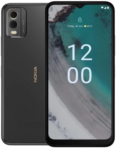 گوشی موبایل نوکیا C32، 4GB+3GB/64GB، زغالی