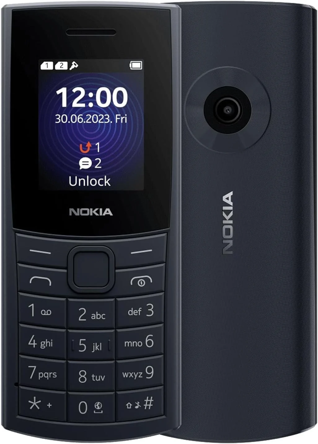 گوشی موبایل نوکیا 110 4G دو سیم کارت آبی