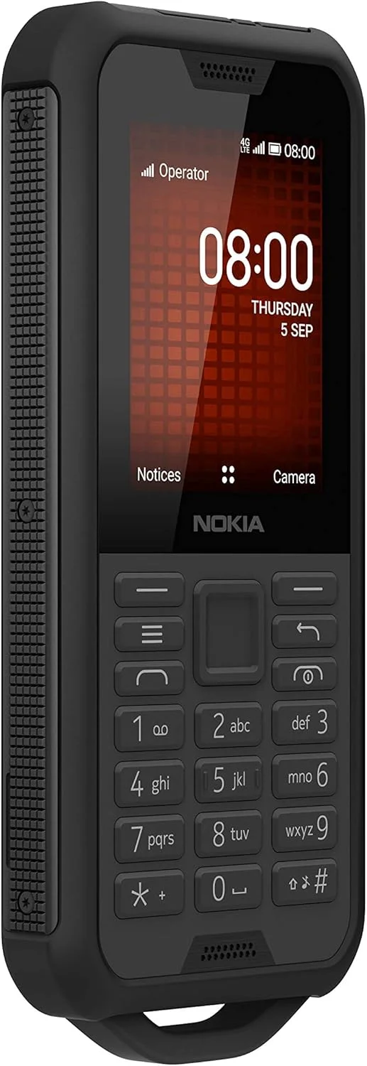 گوشی موبایل نوکیا 800 Tough 2.4 اینچی 4G سیم کارت خور (تک سیم کارت) - مشکی