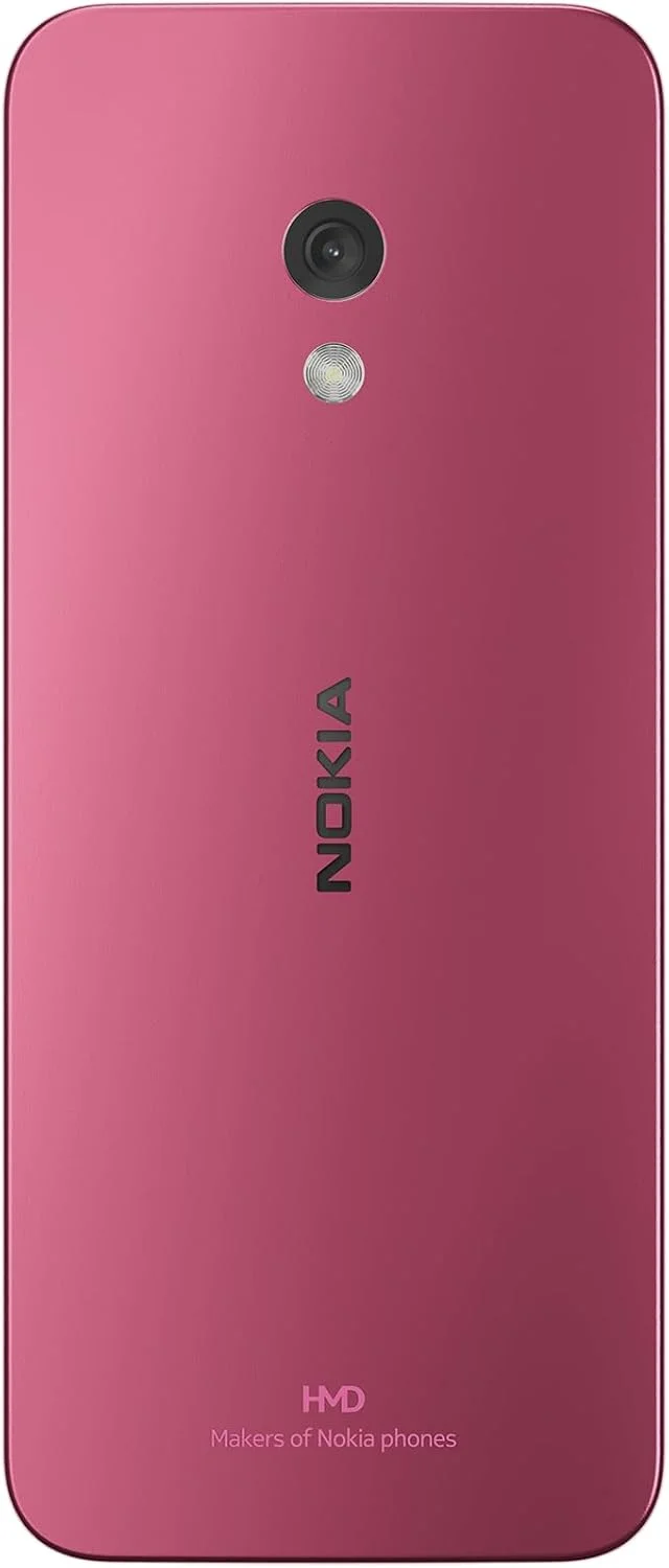 نوکیا 225 (2024) دو سیم کارت 128 مگابایت رام + 64 مگابایت رم (فقط GSM | بدون CDMA) کارخانه آنلاک شده 4G/LTE (صورتی) - نسخه بین المللی