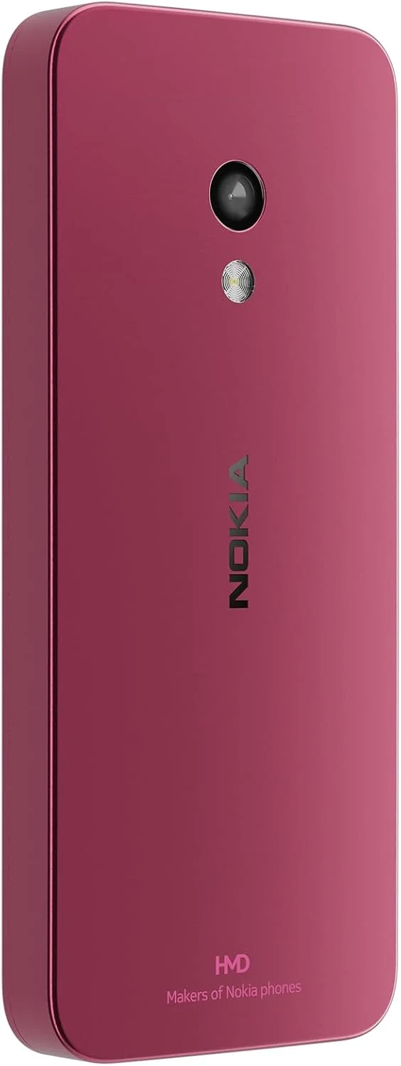 نوکیا 225 (2024) دو سیم کارت 128 مگابایت رام + 64 مگابایت رم (فقط GSM | بدون CDMA) کارخانه آنلاک شده 4G/LTE (صورتی) - نسخه بین المللی