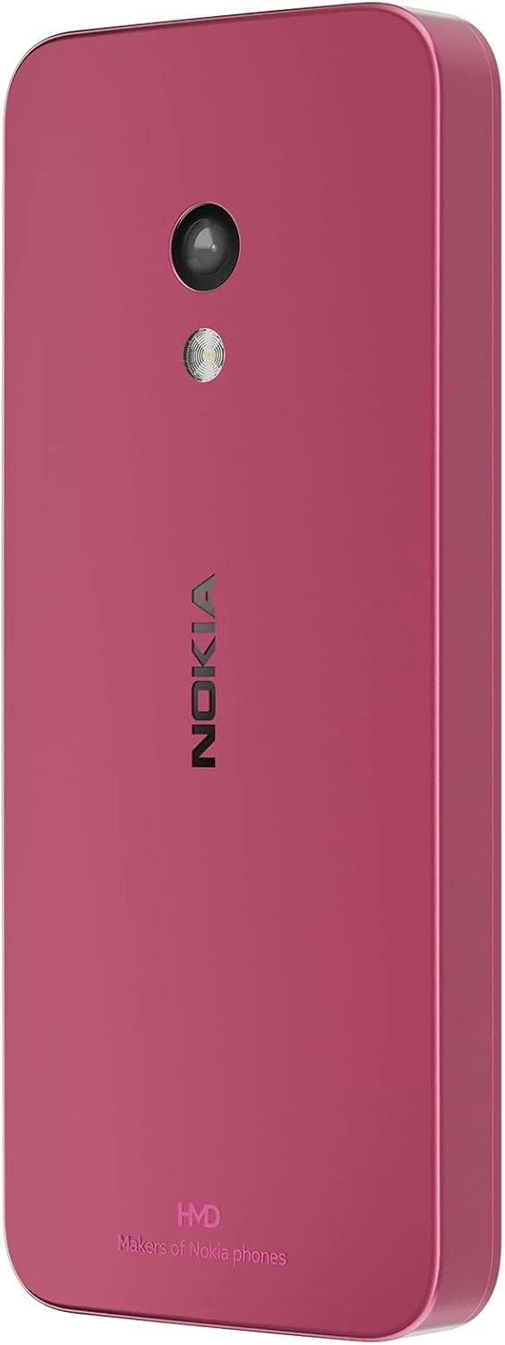 نوکیا 225 (2024) دو سیم کارت 128 مگابایت رام + 64 مگابایت رم (فقط GSM | بدون CDMA) کارخانه آنلاک شده 4G/LTE (صورتی) - نسخه بین المللی