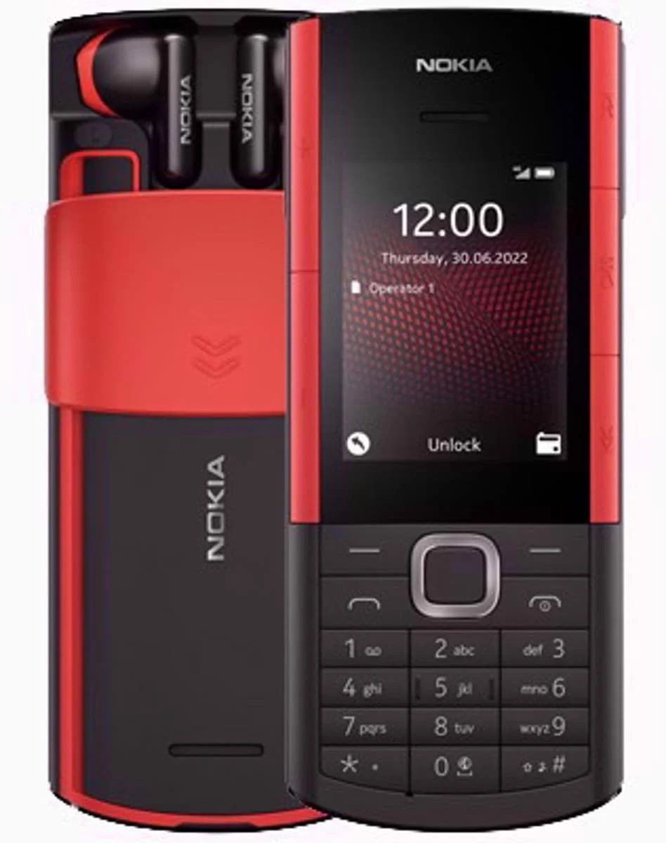 گوشی موبایل نوکیا 5710 XA دو سیم کارت 128 مگابایت رام + 48 مگابایت رم (فقط GSM | بدون CDMA) نسخه بین المللی آنلاک شده کارخانه ای 4G/LTE (مشکی)