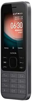 نوکیا 6300 4G، گوشی دکمهای با سیمکارت تکی، واتساپ، فیسبوک، یوتیوب، گوگل مپس، 4G و هاتاسپات وایفای، دستیار گوگل، عملکرد قابل اعتماد و طراحی بادوام - زغالی نوکیا 6300 4G، گوشی دکمهای با سیمکارت تکی، واتساپ، فیسبوک، یوتیوب، گوگل مپس، 4G و هاتاسپات وایفای، دستیار گوگل، عملکرد قابل اعتماد و طراحی بادوام - زغالی