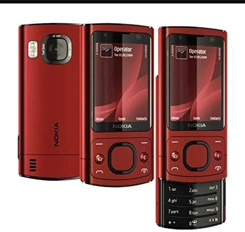 گوشی نوکیا 6700 اسلاید تک سیم کارت با حافظه داخلی 64 مگابایت و رم 128 مگابایت (فقط GSM | بدون CDMA) - نسخه بین المللی آنلاک شده کارخانه ای (قرمز) گوشی نوکیا 6700 اسلاید تک سیم کارت با حافظه داخلی 64 مگابایت و رم 128 مگابایت (فقط GSM | بدون CDMA) - نسخه بین المللی آنلاک شده کارخانه ای (قرمز)