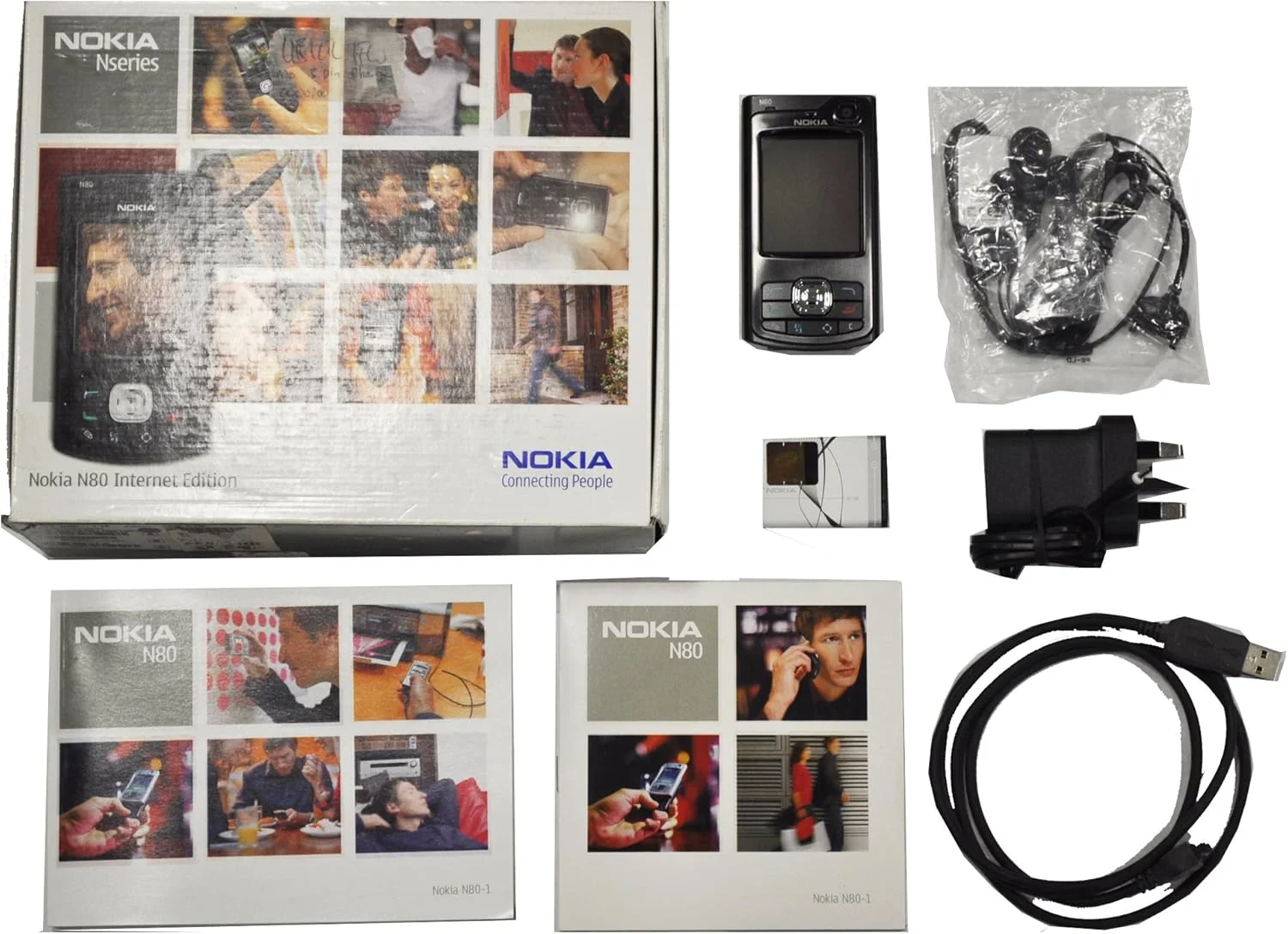 گوشی موبایل نوکیا N80 1 40Mb Rm 92 نسخه بین المللی آنلاک فابریک 3G بدون گارانتی - مشکی مرواریدی گوشی موبایل نوکیا N80 1 40Mb Rm 92 نسخه بین المللی آنلاک فابریک 3G بدون گارانتی - مشکی مرواریدی