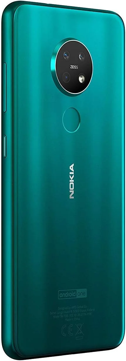 گوشی موبایل نوکیا 7.2 با حافظه 128 گیگابایت و رم 4 گیگابایت (فقط GSM، بدون CDMA) آنلاک کارخانه ای بدون گارانتی - مدل بین المللی 4G LTE (آبی فیروزه ای) گوشی موبایل نوکیا 7.2 با حافظه 128 گیگابایت و رم 4 گیگابایت (فقط GSM، بدون CDMA) آنلاک کارخانه ای بدون گارانتی - مدل بین المللی 4G LTE (آبی فیروزه ای)