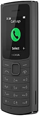 گوشی موبایل نوکیا 110 4G دو سیم کارت 48 مگابایت رام + 128 مگابایت رم (فقط GSM | بدون CDMA) نسخه بین المللی آنلاک شده کارخانه ای 4G/LTE (ذغالی) گوشی موبایل نوکیا 110 4G دو سیم کارت 48 مگابایت رام + 128 مگابایت رم (فقط GSM | بدون CDMA) نسخه بین المللی آنلاک شده کارخانه ای 4G/LTE (ذغالی)