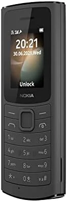 گوشی موبایل نوکیا 110 4G دو سیم کارت 48 مگابایت رام + 128 مگابایت رم (فقط GSM | بدون CDMA) نسخه بین المللی آنلاک شده کارخانه ای 4G/LTE (ذغالی) گوشی موبایل نوکیا 110 4G دو سیم کارت 48 مگابایت رام + 128 مگابایت رم (فقط GSM | بدون CDMA) نسخه بین المللی آنلاک شده کارخانه ای 4G/LTE (ذغالی)