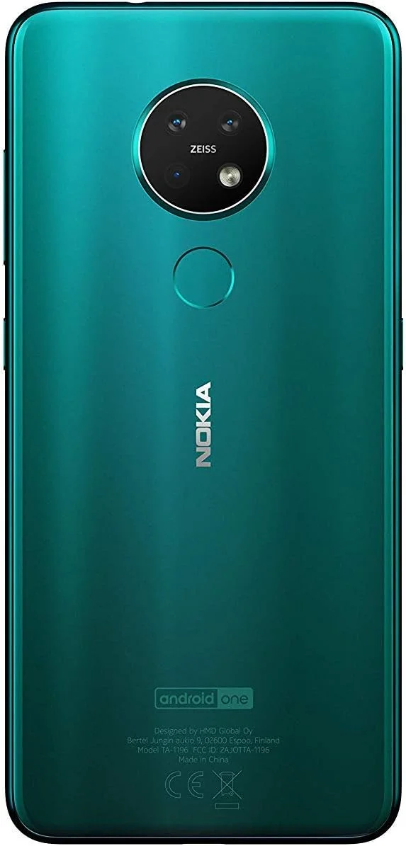 گوشی موبایل نوکیا 7.2 با حافظه 128 گیگابایت و رم 4 گیگابایت (فقط GSM، بدون CDMA) آنلاک کارخانه ای بدون گارانتی - مدل بین المللی 4G LTE (آبی فیروزه ای) گوشی موبایل نوکیا 7.2 با حافظه 128 گیگابایت و رم 4 گیگابایت (فقط GSM، بدون CDMA) آنلاک کارخانه ای بدون گارانتی - مدل بین المللی 4G LTE (آبی فیروزه ای)