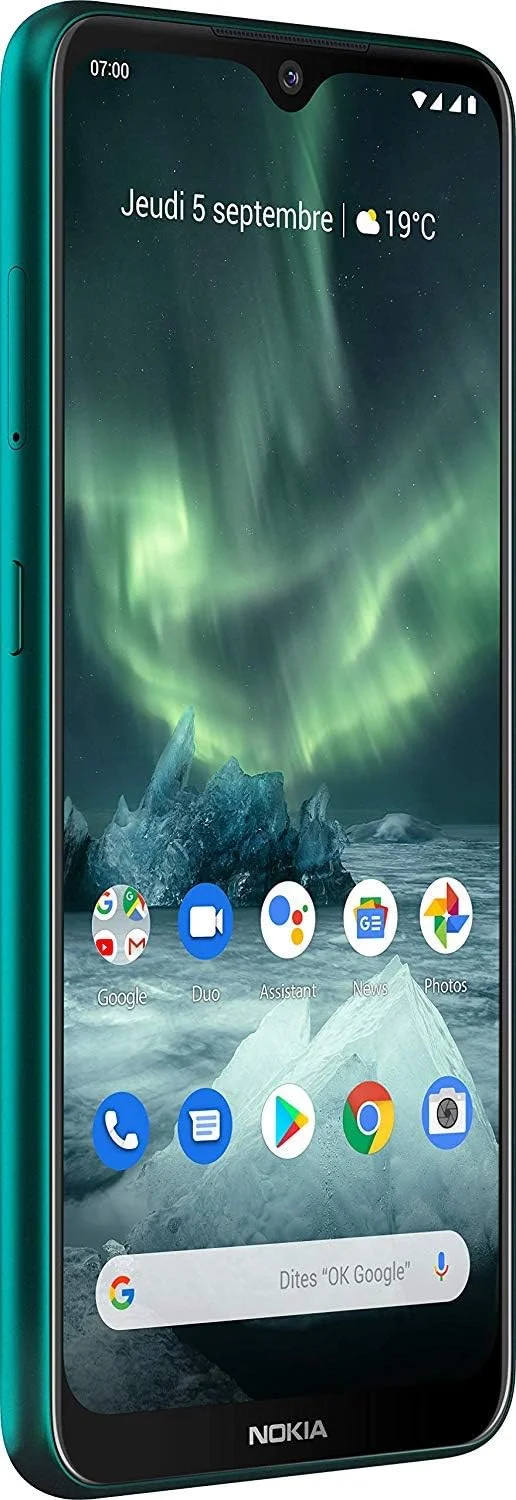 گوشی موبایل نوکیا 7.2 با حافظه 128 گیگابایت و رم 4 گیگابایت (فقط GSM، بدون CDMA) آنلاک کارخانه ای بدون گارانتی - مدل بین المللی 4G LTE (آبی فیروزه ای) گوشی موبایل نوکیا 7.2 با حافظه 128 گیگابایت و رم 4 گیگابایت (فقط GSM، بدون CDMA) آنلاک کارخانه ای بدون گارانتی - مدل بین المللی 4G LTE (آبی فیروزه ای)
