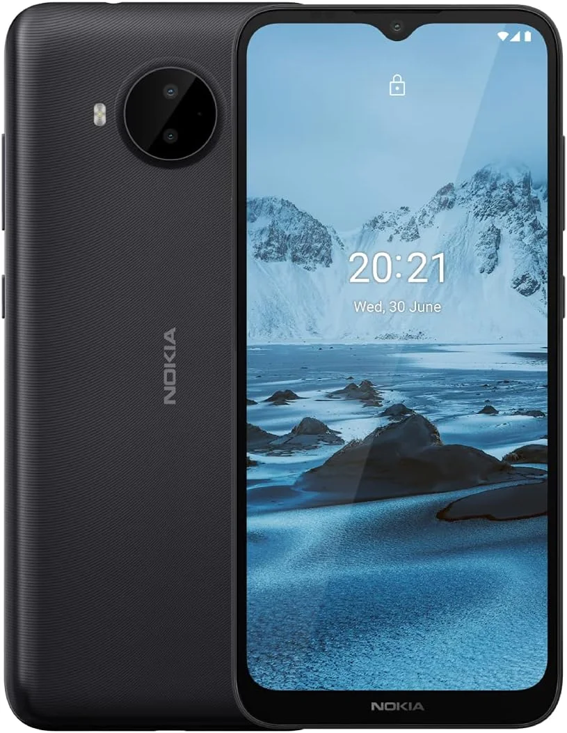 نوکیا C20 Plus، صفحه نمایش 6.5 اینچی HD+، باتری 4950 میلی آمپر ساعتی، 2 + 32 گیگابایت حافظه (خاکستری تیره) نوکیا C20 Plus، صفحه نمایش 6.5 اینچی HD+، باتری 4950 میلی آمپر ساعتی، 2 + 32 گیگابایت حافظه (خاکستری تیره)