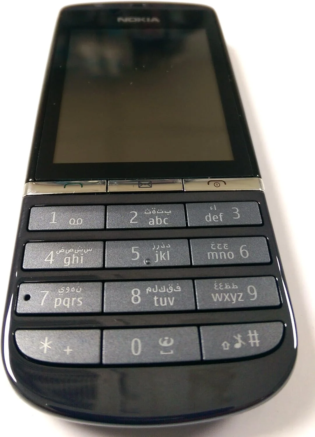 گوشی موبایل نوکیا Asha 300 نسخه بین المللی بدون گارانتی - گرافیت NV Levant گوشی موبایل نوکیا Asha 300 نسخه بین المللی بدون گارانتی - گرافیت NV Levant