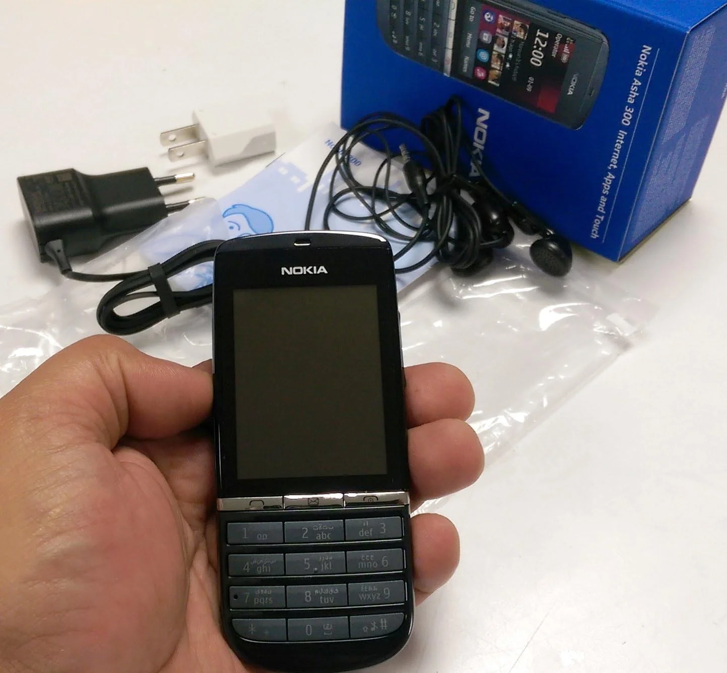 گوشی موبایل نوکیا Asha 300 نسخه بین المللی بدون گارانتی - گرافیت NV Levant گوشی موبایل نوکیا Asha 300 نسخه بین المللی بدون گارانتی - گرافیت NV Levant