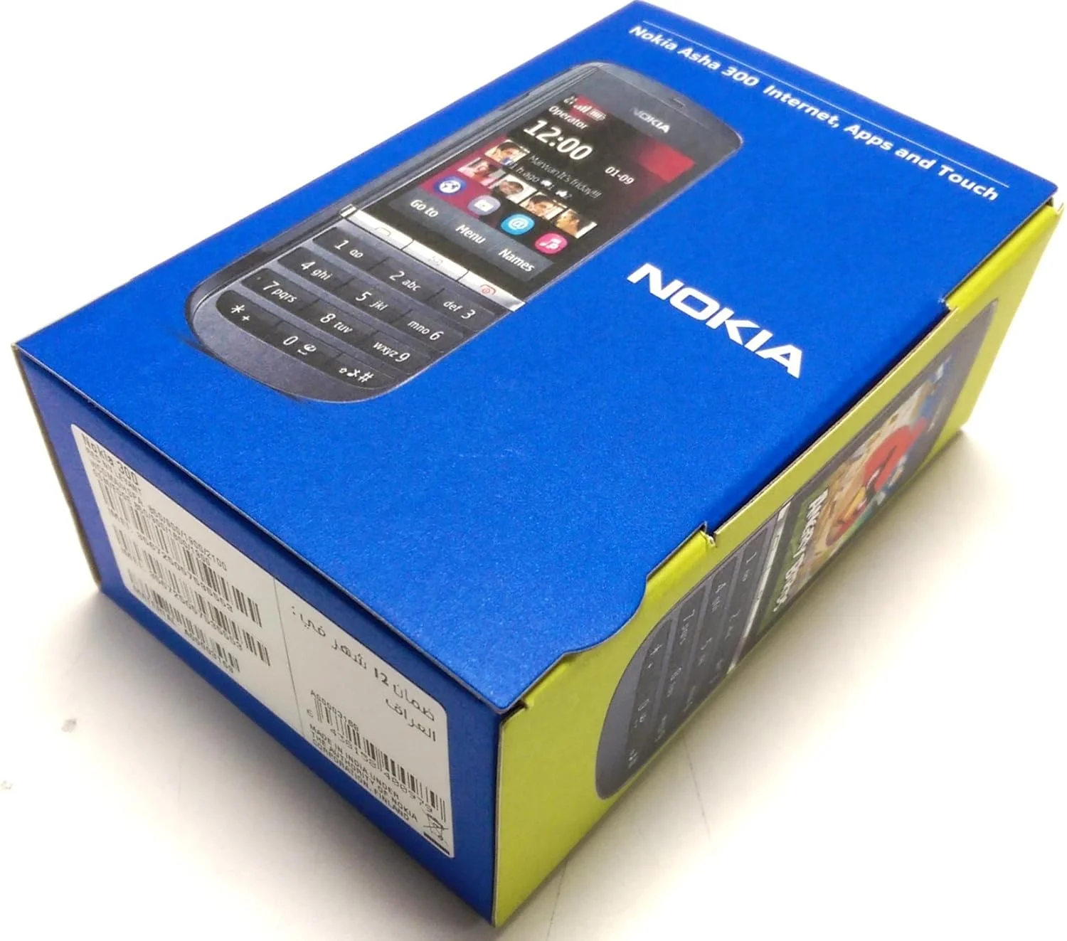 گوشی موبایل نوکیا Asha 300 نسخه بین المللی بدون گارانتی - گرافیت NV Levant گوشی موبایل نوکیا Asha 300 نسخه بین المللی بدون گارانتی - گرافیت NV Levant