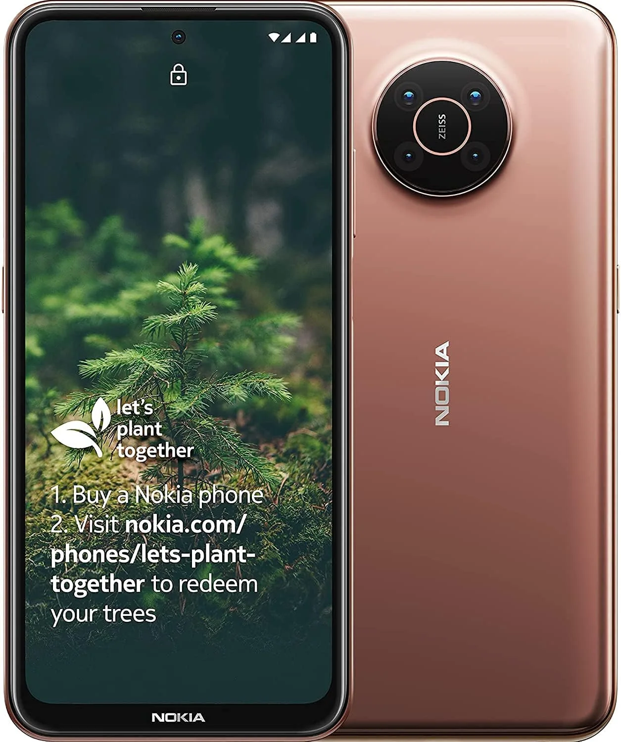 گوشی موبایل نوکیا X20 5G دو سیم کارت 128 گیگابایت رم 8 گیگابایت آنلاک فکتوری (فقط GSM | بدون CDMA - ناسازگار با Verizon/Sprint) نسخه بین المللی - Midnight Sun