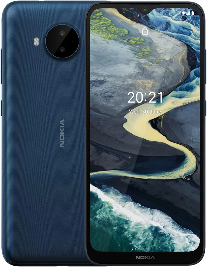 گوشی موبایل نوکیا C20 Plus، صفحه نمایش 6.5 اینچی HD+، باتری 4950 میلی آمپر، حافظه 3 + 32 گیگابایت (آبی اقیانوسی) گوشی موبایل نوکیا C20 Plus، صفحه نمایش 6.5 اینچی HD+، باتری 4950 میلی آمپر، حافظه 3 + 32 گیگابایت (آبی اقیانوسی)