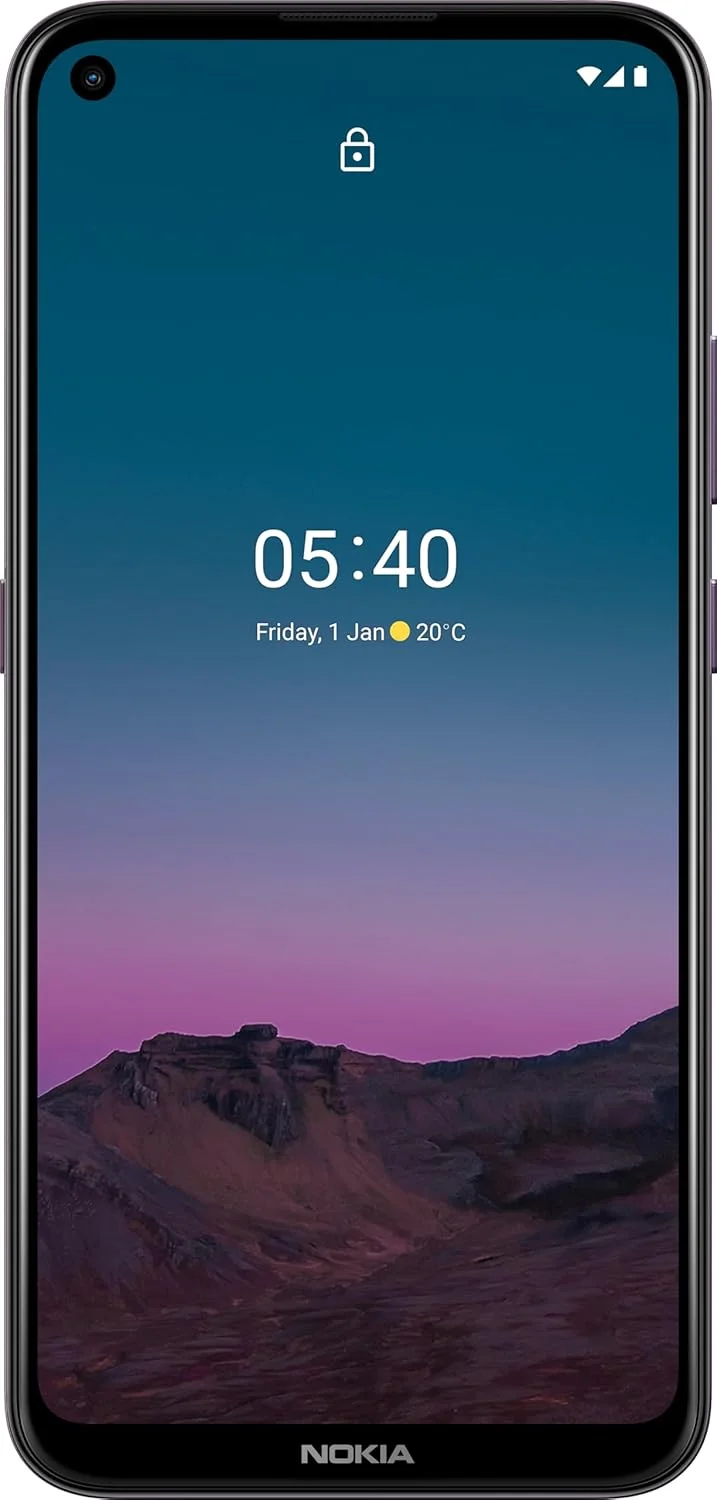 گوشی موبایل نوکیا 5.4 دو سیم کارت 64 گیگابایت حافظه داخلی + 4 گیگابایت رم (فقط GSM | بدون CDMA) نسخه بین المللی - آنلاک کارخانه ای 4G/LTE (بنفش غروب) گوشی موبایل نوکیا 5.4 دو سیم کارت 64 گیگابایت حافظه داخلی + 4 گیگابایت رم (فقط GSM | بدون CDMA) نسخه بین المللی - آنلاک کارخانه ای 4G/LTE (بنفش غروب)
