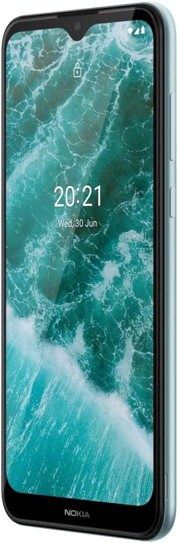 گوشی موبایل نوکیا C30، باتری 6000 میلی آمپر، صفحه نمایش 6.82 اینچی HD+، حافظه 3 + 32 گیگابایت (سفید)