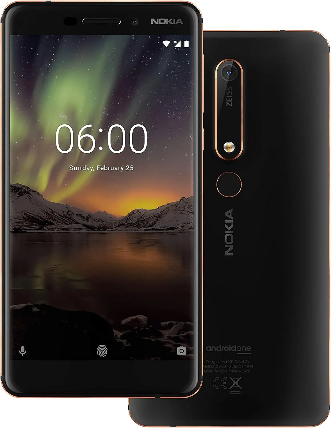 گوشی موبایل نوکیا 6.1 TA-1043 دو سیم کارت - 32 گیگابایت، 3 گیگابایت رم، 4G LTE، مشکی