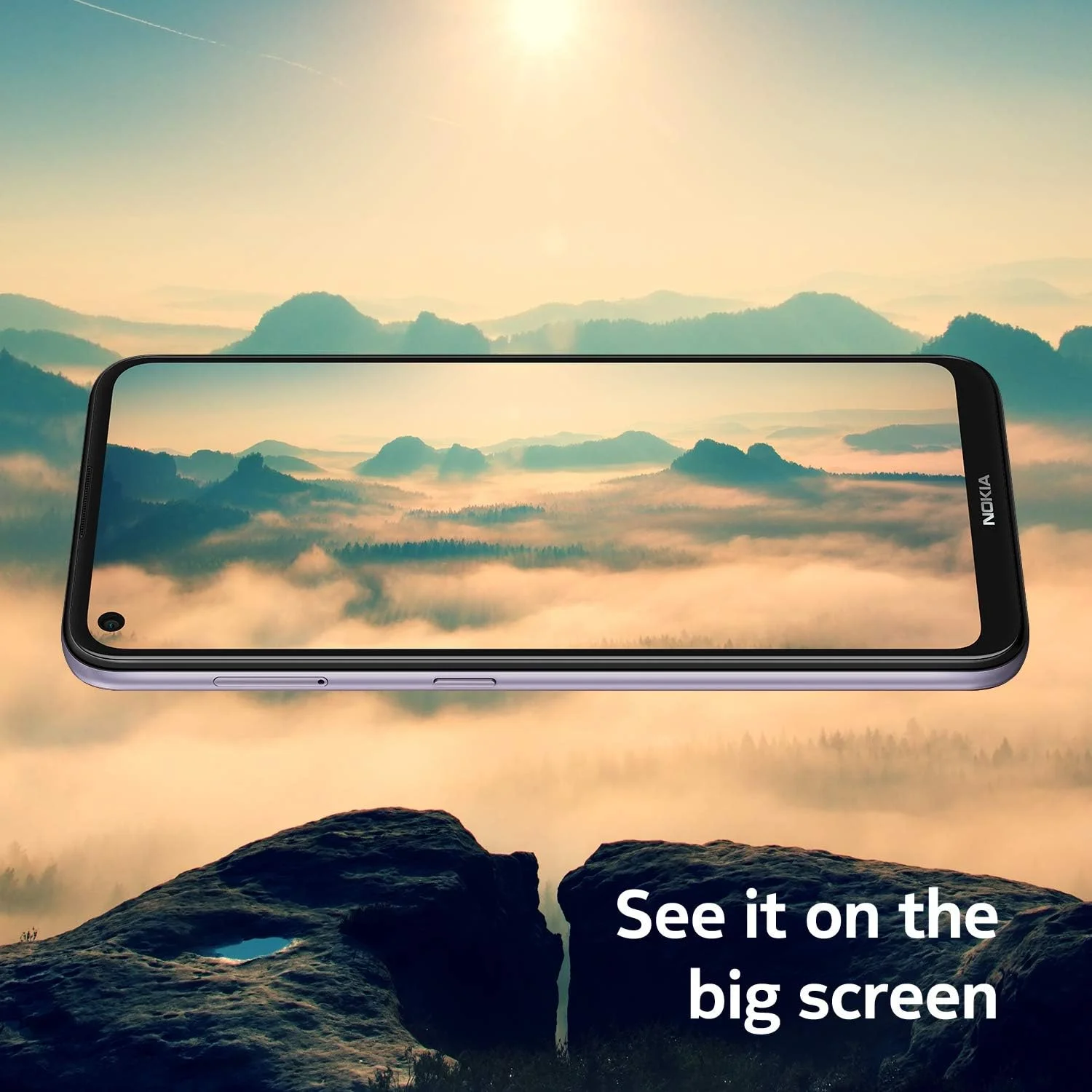 گوشی هوشمند نوکیا 3.4 با صفحه نمایش 6.39 اینچی HD+، پردازنده Qualcomm® Snapdragon™ 460، عمر باتری 2 روزه، حالت پرتره و شب، دوربین فوق عریض 5 مگاپیکسلی، طراحی بادوام، Family Link و Android One - بنفش تیره گوشی هوشمند نوکیا 3.4 با صفحه نمایش 6.39 اینچی HD+، پردازنده Qualcomm® Snapdragon™ 460، عمر باتری 2 روزه، حالت پرتره و شب، دوربین فوق عریض 5 مگاپیکسلی، طراحی بادوام، Family Link و Android One - بنفش تیره