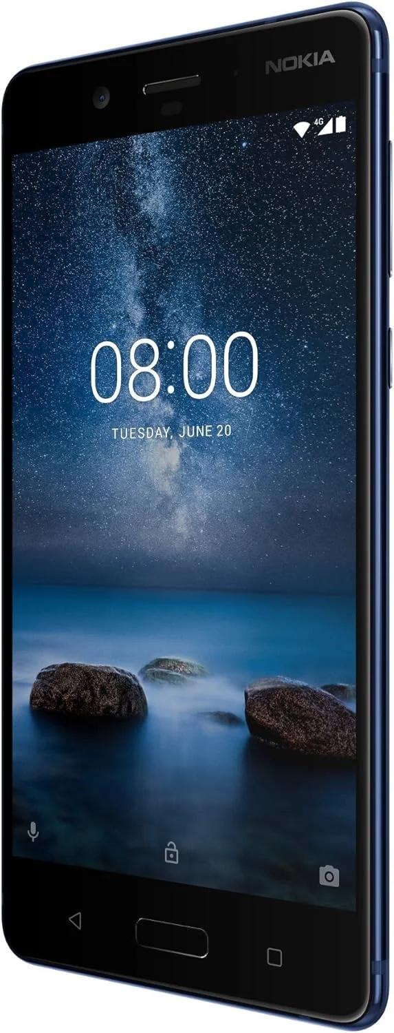 گوشی موبایل نوکیا 8 دو سیم کارت 128 گیگابایت مدل TA-1012 نسخه بین المللی آنلاک شده کارخانه ای 4G LTE - آبی براق - تصویر 3 گوشی موبایل نوکیا 8 دو سیم کارت 128 گیگابایت مدل TA-1012 نسخه بین المللی آنلاک شده کارخانه ای 4G LTE - آبی براق - تصویر 3