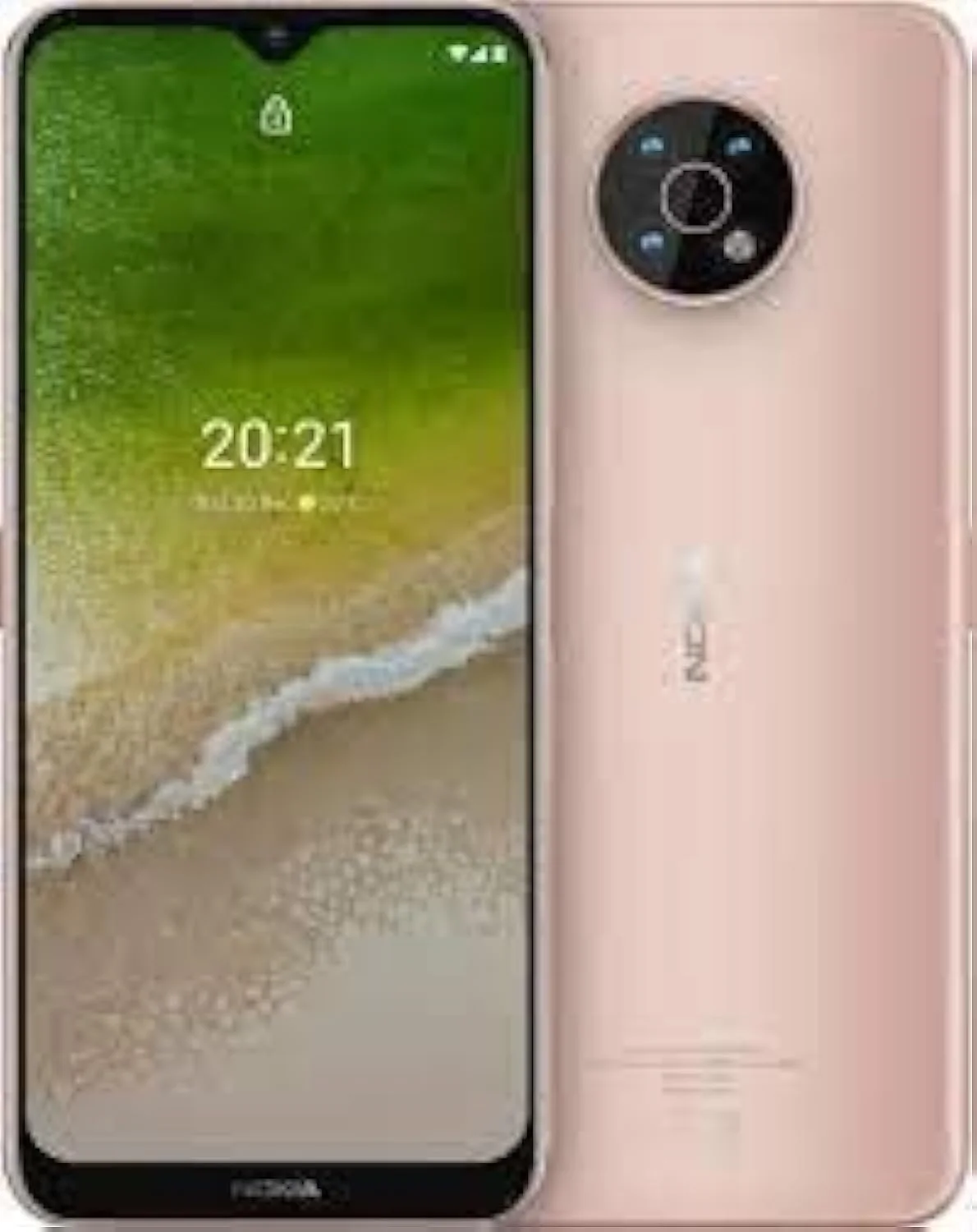 گوشی موبایل نوکیا G50 دو سیم کارت 64 گیگابایت حافظه داخلی + 4 گیگابایت رم (فقط GSM | بدون CDMA) نسخه بین المللی آنلاک فابریک 5G/LTE (نیمه شب خورشیدی)