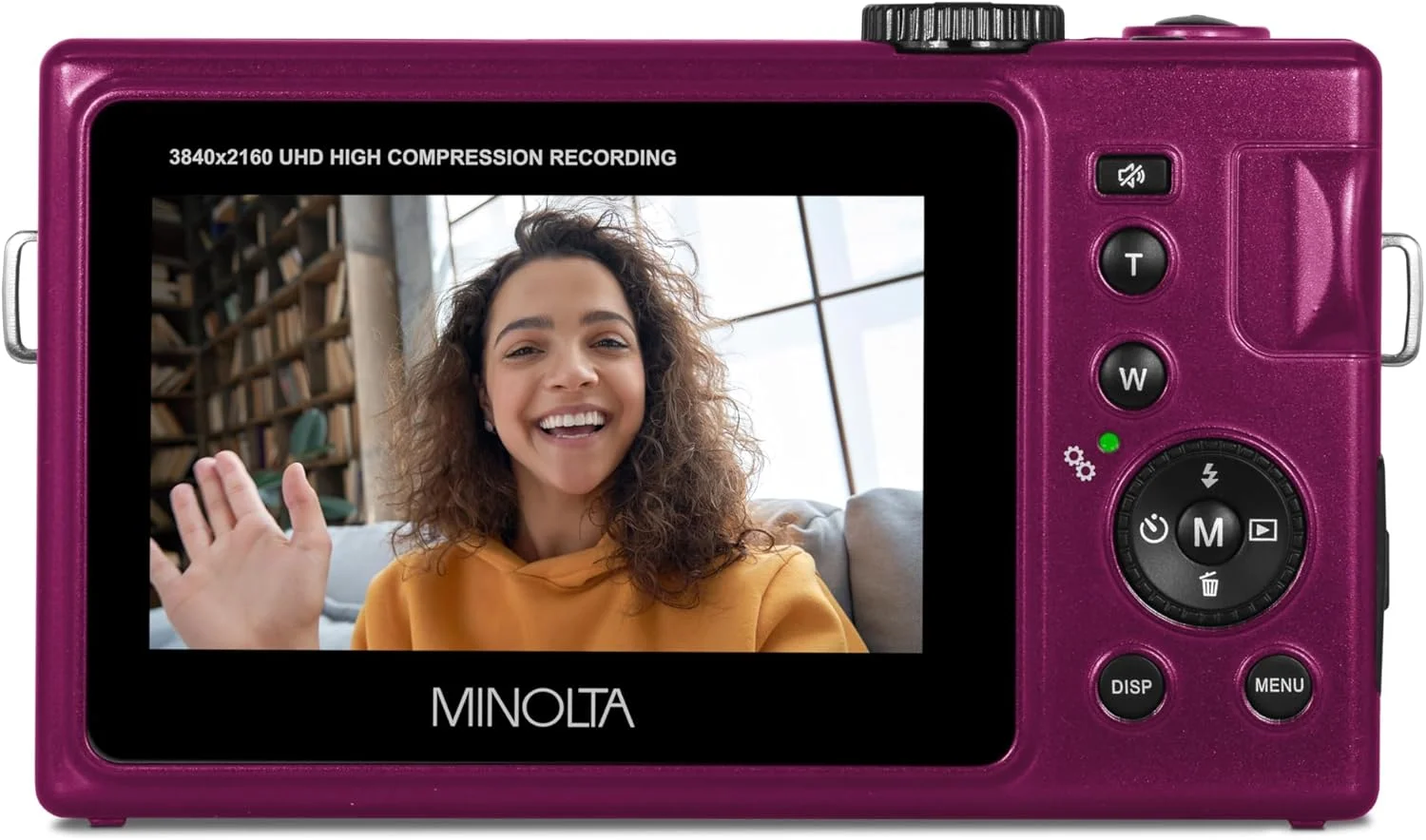 دوربین دیجیتال مینولتا MND25 با فوکوس خودکار 48 مگاپیکسل / 4K Ultra HD به همراه آینه سلفی