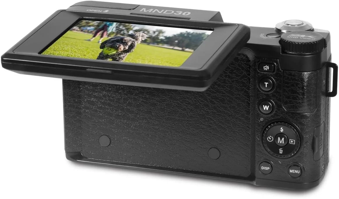 دوربین دیجیتال مینولتا MND30 با کیفیت 30 مگاپیکسل / 2.7K Ultra HD (مشکی)