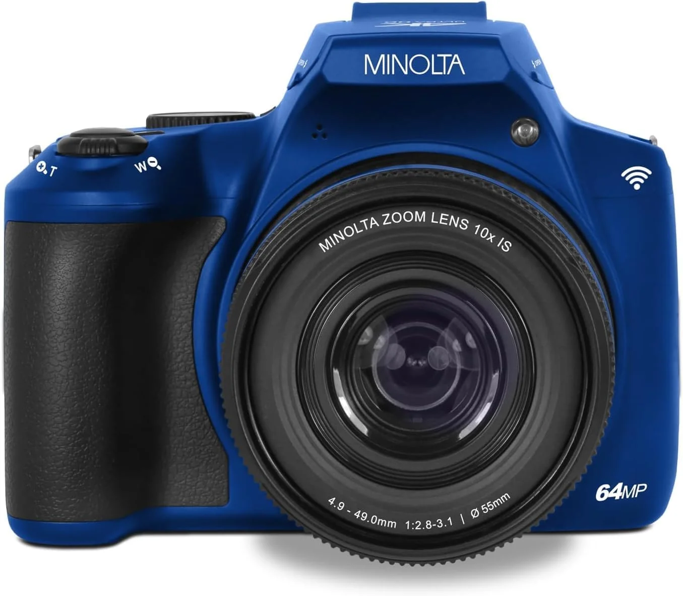 دوربین دیجیتال MINOLTA با فوکوس خودکار 64 مگاپیکسل، زوم اپتیکال 10 برابر، فیلمبرداری 4K Ultra HD و قابلیت عکاسی ماکرو