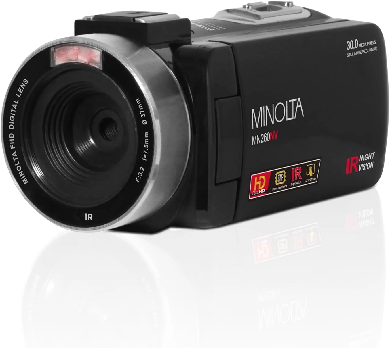 دوربین فیلمبرداری دید در شب مینولتا MN260NV با کیفیت 1080P FHD / 30 مگاپیکسل دوربین فیلمبرداری دید در شب مینولتا MN260NV با کیفیت 1080P FHD / 30 مگاپیکسل
