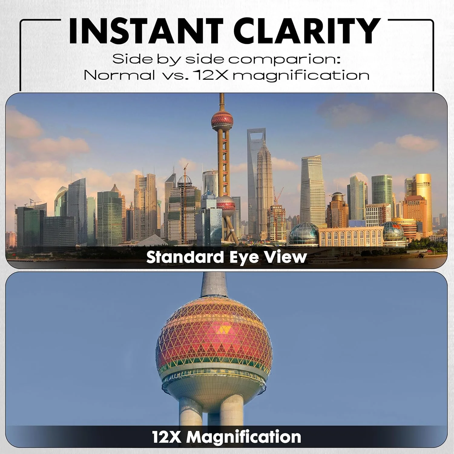 دوربین دوچشمی دیجیتال 12x32 Minolta - دوربین فیلمبرداری 4K UHD، عکس 48 مگاپیکسلی، زوم دیجیتال 8X، صفحه نمایش IPS ضد تابش نور، اپتیک مقاوم در برابر مه، جمع و جور، ایده آل برای تماشای پرندگان و شکار در سفر
