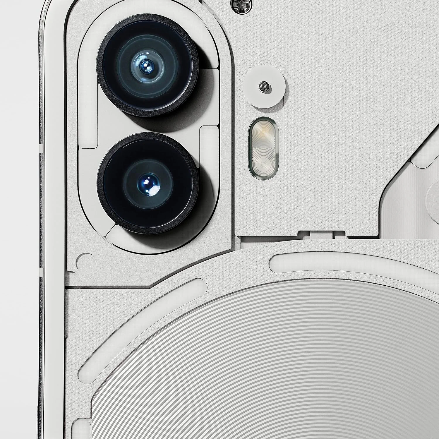 گوشی ناتینگ فون (2) 12+512، رابط گلیف، ناتینگ او اس 2.0، دوربین دوگانه 50 مگاپیکسلی، صفحه نمایش 6.7 اینچی LTPO AMOLED، باتری 4700 میلی آمپر ساعتی، ضد آب، گوشی هوشمند اندرویدی 5G، سفید، نسخه خاورمیانه