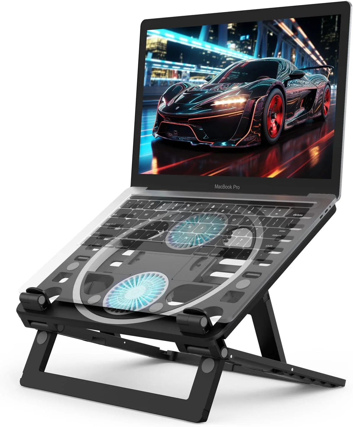 پایه خنک کننده لپ تاپ PHOCAR، پایه قابل تنظیم با فن خنک کننده برای تبلت ها، تلفن های همراه، لپ تاپ ها، سازگار با iPad، iPhone Pro Max، MacBook، Dell، HP و غیره، از 7 تا 17 اینچ… پایه خنک کننده لپ تاپ PHOCAR، پایه قابل تنظیم با فن خنک کننده برای تبلت ها، تلفن های همراه، لپ تاپ ها، سازگار با iPad، iPhone Pro Max، MacBook، Dell، HP و غیره، از 7 تا 17 اینچ…
