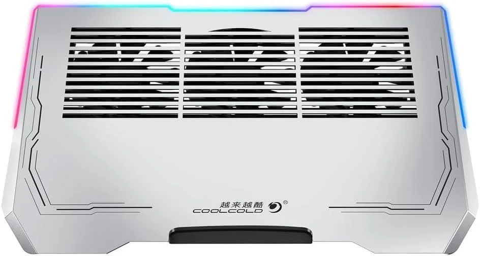 فن خنک کننده لپ تاپ گیمینگ RGB مدل Porodo Al فن خنک کننده لپ تاپ گیمینگ RGB مدل Porodo Al