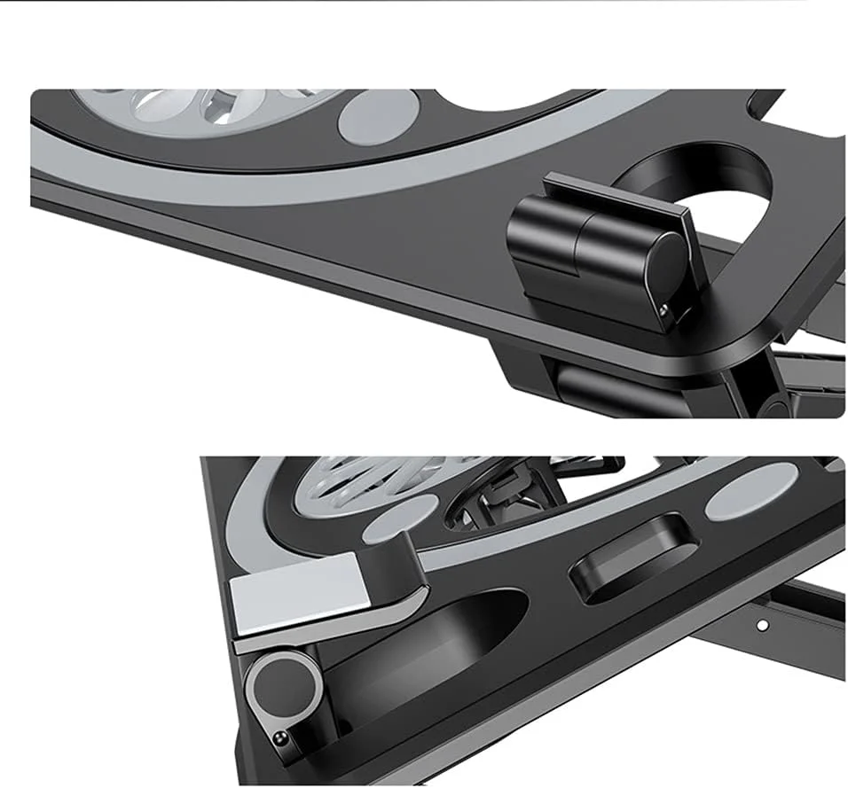 پایه خنک کننده لپ تاپ PHOCAR، پایه قابل تنظیم با فن خنک کننده برای تبلت ها، تلفن های همراه، لپ تاپ ها، سازگار با iPad، iPhone Pro Max، MacBook، Dell، HP و غیره، از 7 تا 17 اینچ… پایه خنک کننده لپ تاپ PHOCAR، پایه قابل تنظیم با فن خنک کننده برای تبلت ها، تلفن های همراه، لپ تاپ ها، سازگار با iPad، iPhone Pro Max، MacBook، Dell، HP و غیره، از 7 تا 17 اینچ…