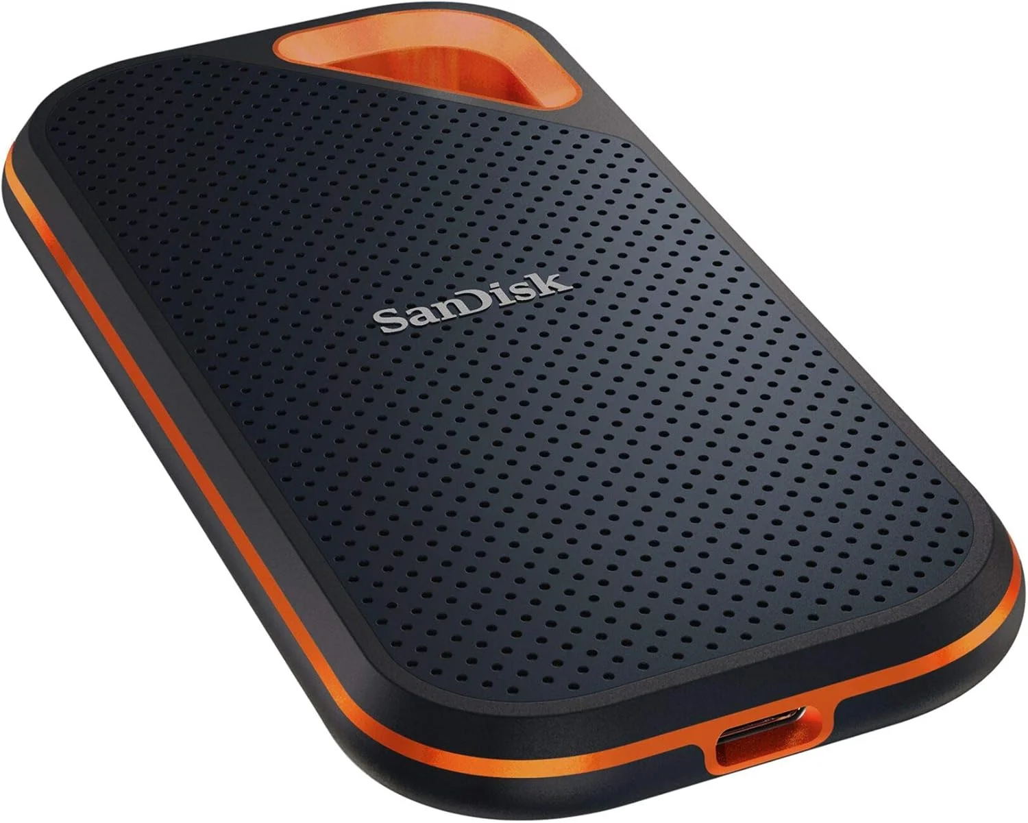 اس اس دی اکسترنال قابل حمل SanDisk Extreme PRO با ظرفیت 2 ترابایت - سرعت تا 1050 مگابایت بر ثانیه - USB-C, USB 3.1 - SDSSDE80-2T00-G25