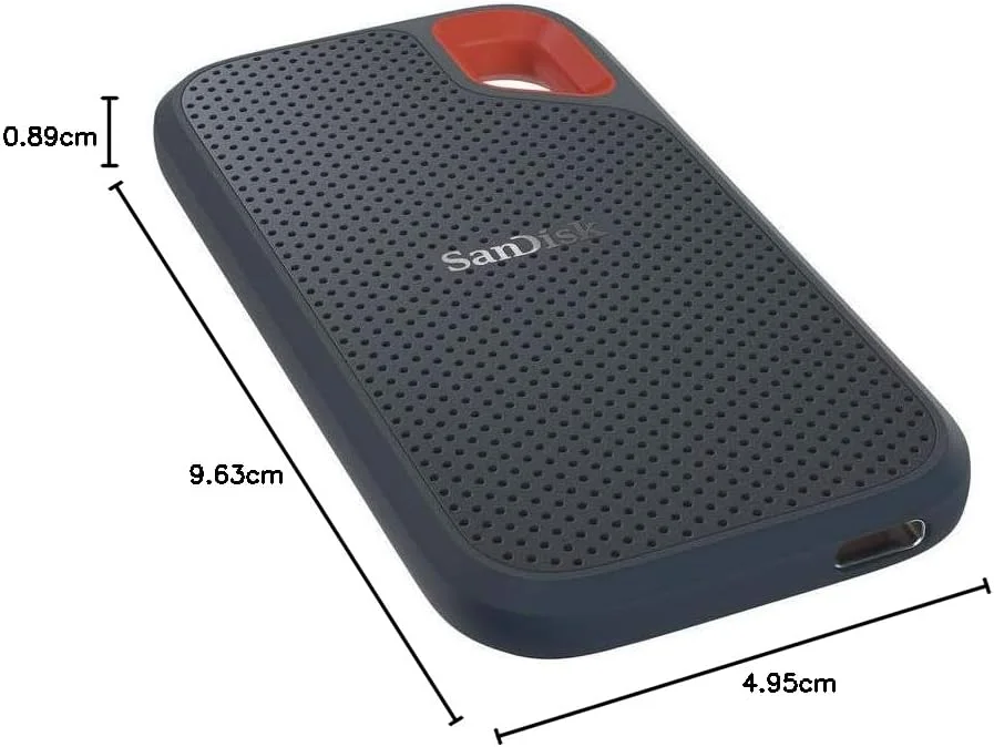 حافظه اس اس دی اکسترنال پرتابل اکستریم سندیسک 2 ترابایت - USB-C, USB 3.1 - SDSSDE60-2T00-G25