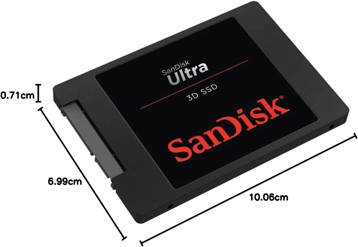 حافظه اس اس دی داخلی SanDisk Ultra 3D NAND با ظرفیت 1 ترابایت مدل SDSSDH3 1T00 G25، مشکی حافظه اس اس دی داخلی SanDisk Ultra 3D NAND با ظرفیت 1 ترابایت مدل SDSSDH3 1T00 G25، مشکی