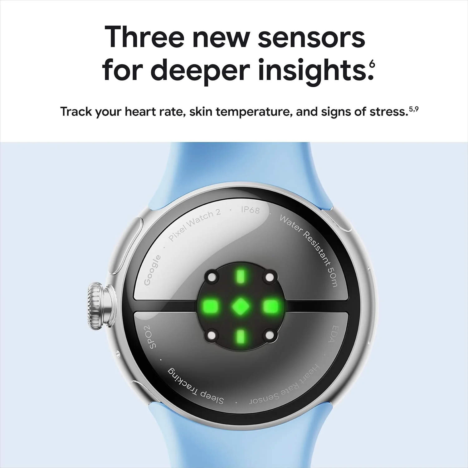 ساعت هوشمند گوگل پیکسل واچ 2 (مدل قبلی) با بهترین ویژگی های Fitbit - ردیابی ضربان قلب، مدیریت استرس، ویژگی های ایمنی - ساعت هوشمند اندروید - قاب آلومینیومی نقره ای براق - بند Bay Active - Wi-Fi ساعت هوشمند گوگل پیکسل واچ 2 (مدل قبلی) با بهترین ویژگی های Fitbit - ردیابی ضربان قلب، مدیریت استرس، ویژگی های ایمنی - ساعت هوشمند اندروید - قاب آلومینیومی نقره ای براق - بند Bay Active - Wi-Fi