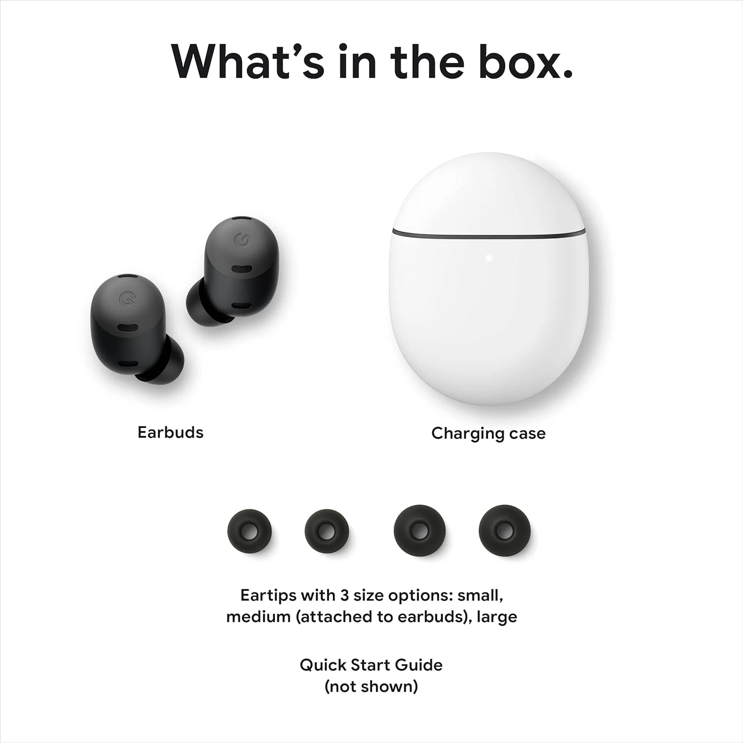 هدفون بی سیم Google Pixel Buds Pro - حذف نویز - تا 31 ساعت عمر باتری با کیس شارژ - هدفون بلوتوثی - سازگار با شارژ بی سیم - ذغالی هدفون بی سیم Google Pixel Buds Pro - حذف نویز - تا 31 ساعت عمر باتری با کیس شارژ - هدفون بلوتوثی - سازگار با شارژ بی سیم - ذغالی