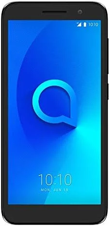 گوشی آنلاک شده آلکاتل 1، 4G LTE، صفحه نمایش 5 اینچی، 16 گیگابایت، دوربین دوگانه، سازگار با ATT، Tmobile، Metro، Straight Talk - مشکی